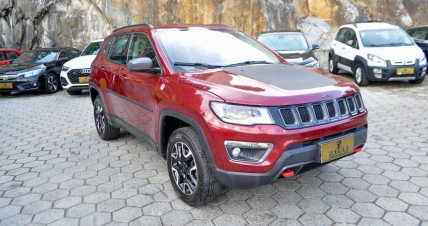 Jeep Compass TRAILHAWK 2.0 4X4 AT  - Vermelha - 2017/2017