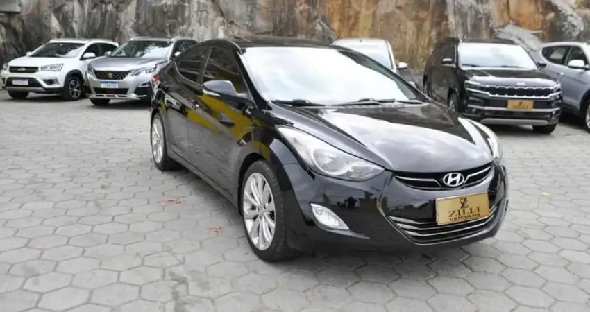 Hyundai Elantra GLS 1.8 AT - Preta - 2012/2013