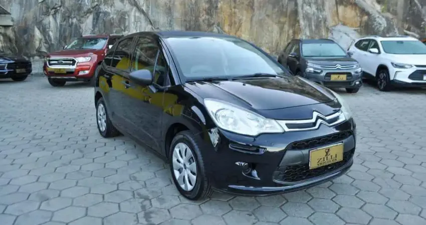 Citroën C3 ORIGINE 1.5 MT - Preta - 2013/2014