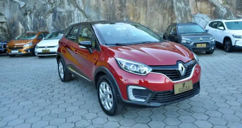 Renault Captur LIFE 1.6 AT  - Vermelha - 2018/2019