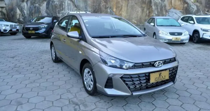 Hyundai HB20 SENSE 1. 0MT  - Prata - 2024/2024