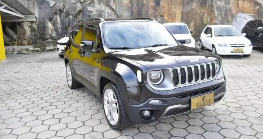 Jeep Renegade LIMITED 1.8 AT - Preta - 2020/2021
