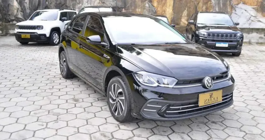Volkswagen Polo HIGHLINE TSI 1.0 AT - Preta - 2023/2024