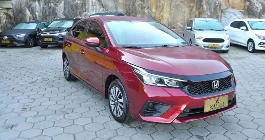 Honda City LX 1.5 CVT - Vermelha - 2025/2025
