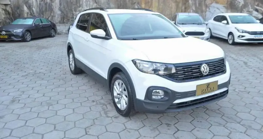 Volkswagen T-Cross 200 TSI 1.0 AT  - Branca - 2019/2020