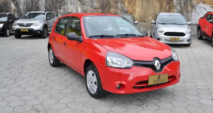 Renault Clio EXPRESSION 1.0  - Vermelha - 2013/2014