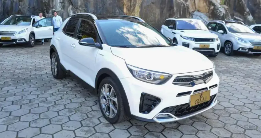 Kia STONIC SX 1.0 TURBO AT (HÍBRIDO) - Branca - 2022/2022