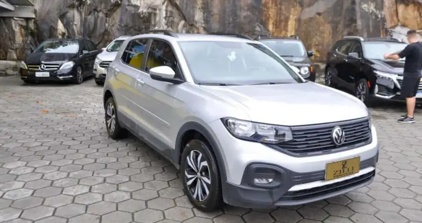 Volkswagen T-Cross SENSE 200 1.0 TSI AT  - Prata - 2022/2023