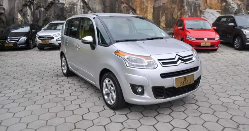Citroën C3 Picasso EXCLUSIVE 1.6 MT  - Prata - 2012/2013