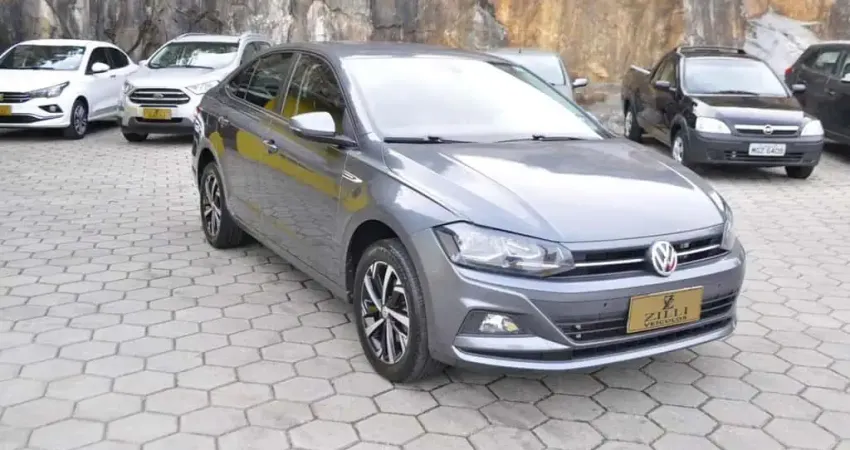 Volkswagen Virtus COMFORTLINE 200 TSI 1.0 AT - Cinza - 2020/2021