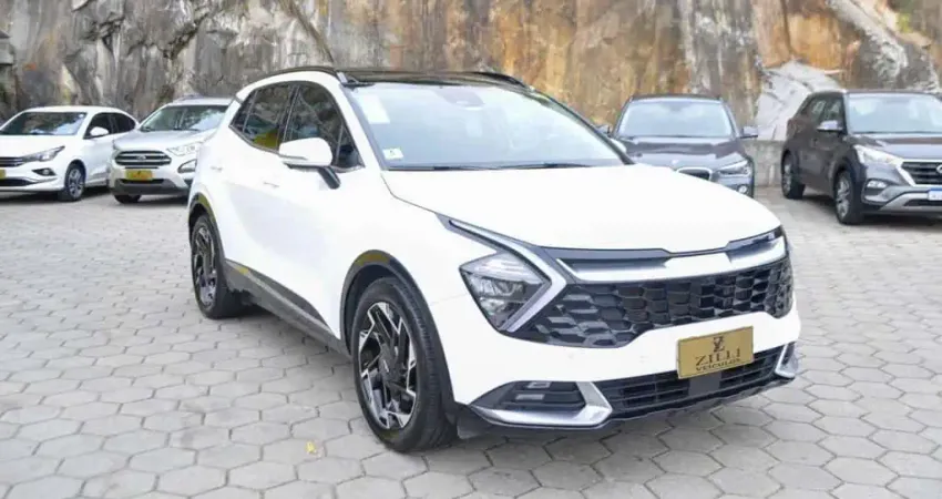 Kia Sportage EX PRESTIGE 1.6 TURBO AT (HÍBRIDO) - Branca - 2022/2023