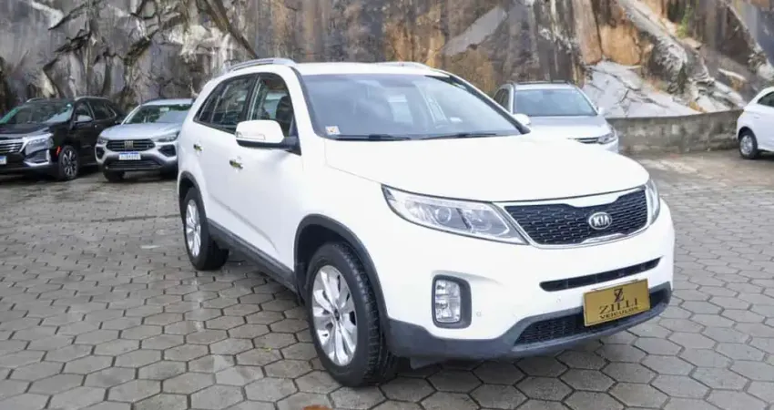 Kia Sorento EX 2.4 AT - Branca - 2013/2014