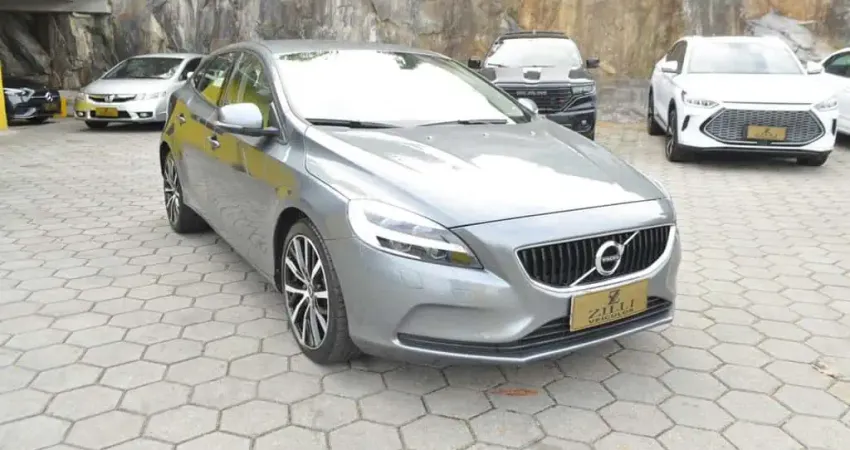 Volvo V40 2.0 TURBO T4 MOMENTUM AT  - Cinza - 2019/2019