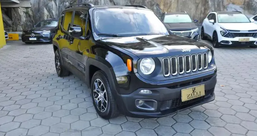 Jeep Renegade LONGITUDE 1.8 AT - Preta - 2015/2016