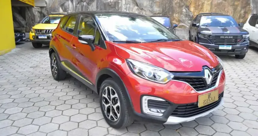 Renault Captur INTENSE 1.6 AT  - Vermelha - 2018/2019