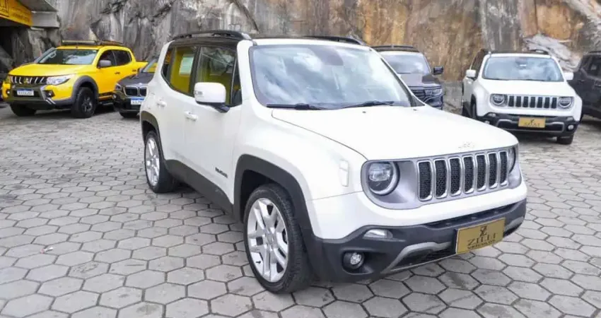 Jeep Renegade LIMITED 1.8 AT (TETO) - Branca - 2021/2021