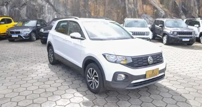 Volkswagen T-Cross SENSE 200 1.0 TSI AT  - Branca - 2021/2022