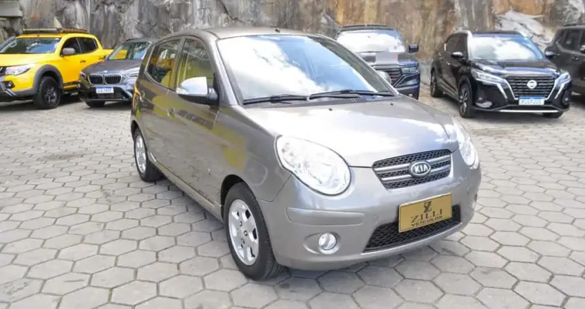Kia Picanto EX 1.0 AT - Cinza - 2009/2009