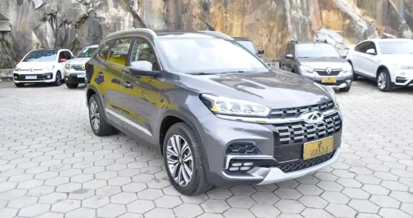 CAOA Chery Tiggo 8 TXS 1.6 TGDI AT  - Cinza - 2022/2023