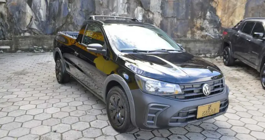 Volkswagen Saveiro ROBUST 1.6 CS - Preta - 2024/2024