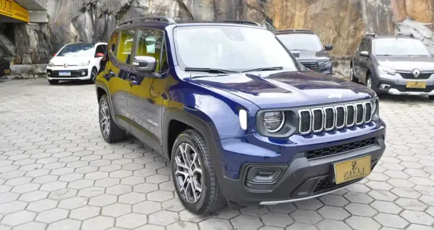 Jeep Renegade LONGITUDE T270 1.3 TURBO AT - Azul - 2022/2023
