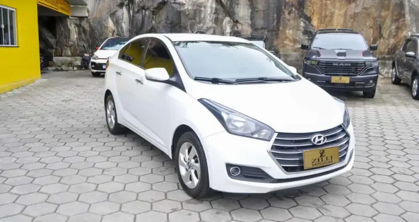 Hyundai HB20S COMFORT PLUS 1.6 AT  - Branca - 2016/2016