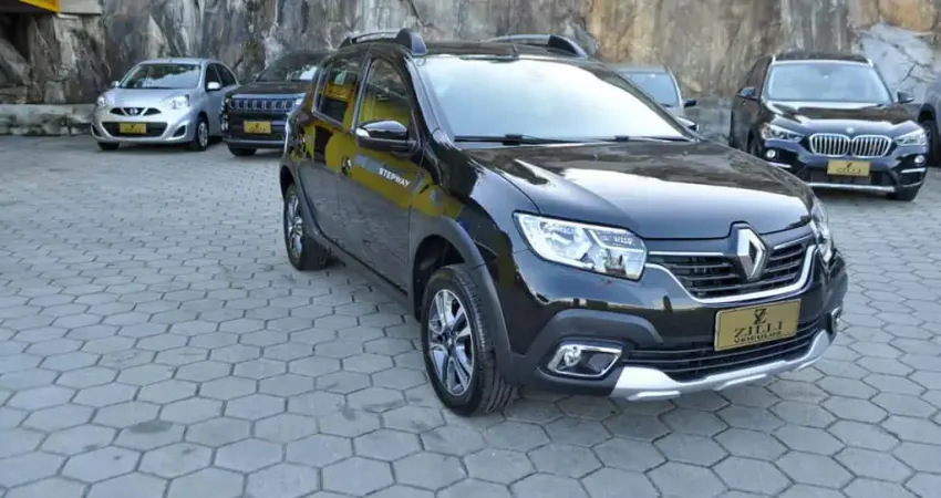 Renault Sandero STEPWAY ICONIC 1.6 AT  - Preta - 2023/2024