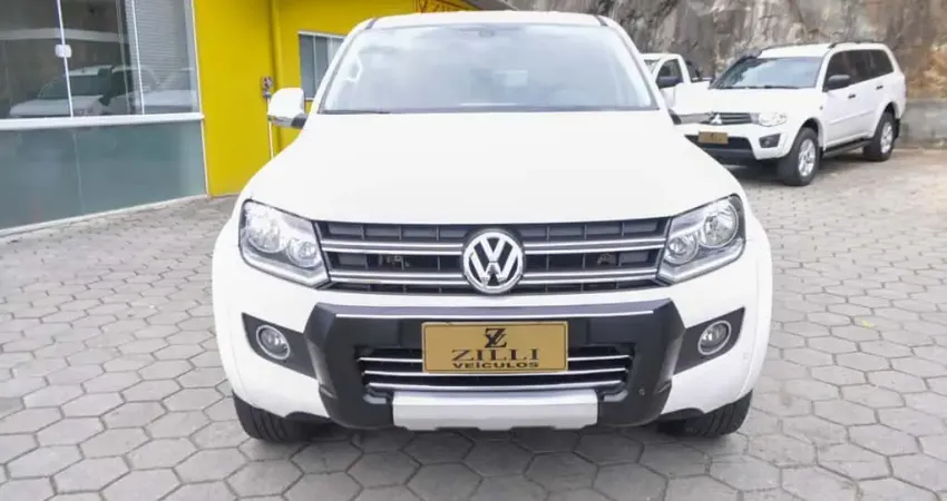 Volkswagen Amarok HIGHLINE 2.0 CD 4X4 AT - Branca - 2014/2014