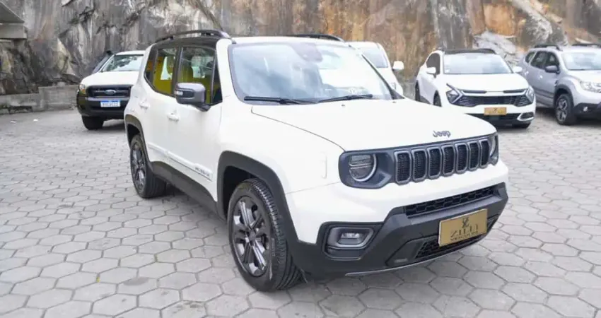 Jeep Renegade LONGITUDE T270 1.3 TURBO AT - Branca - 2023/2024