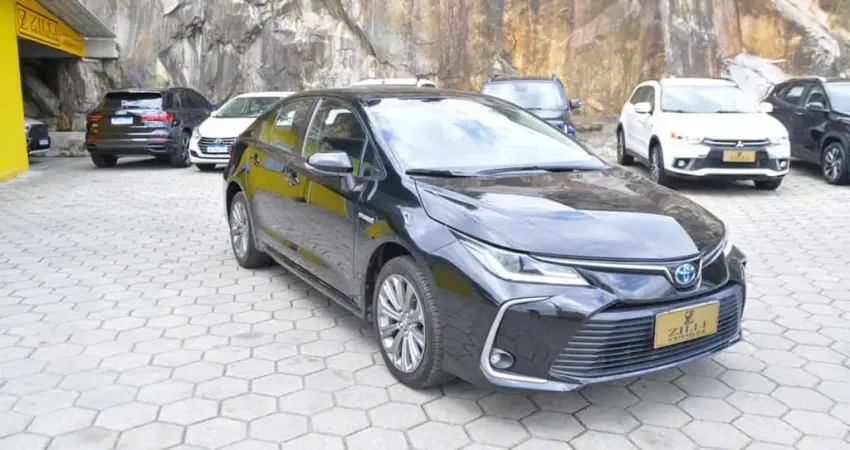 Toyota Corolla ALTIS HYBRID 1.8 CVT - Preta - 2020/2021