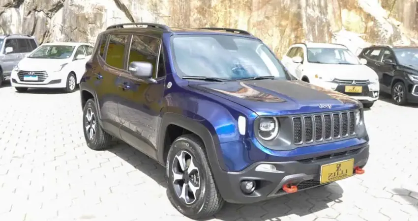 Jeep Renegade TRAILHAWK 2.0 TURBO 4X4 AT  - Azul - 2020/2021