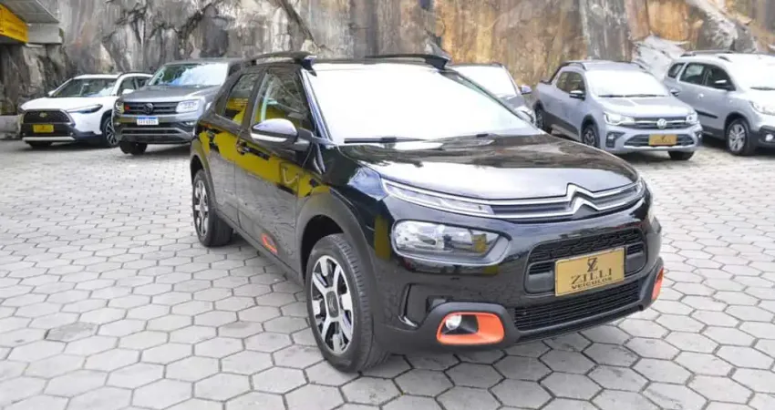 Citroën C4 Cactus SHINE PACK 1.6 THP AT - Preta - 2023/2024