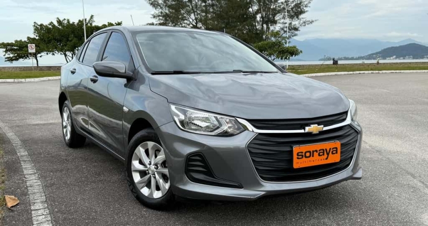 Chevrolet Onix SEDAN Plus LT 1.0 12V Flex 4p Mec.  - Cinza - 2022/2022