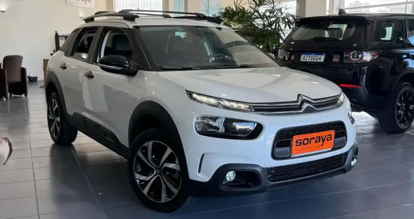 Citroën C4 CACTUS SHINE 1.6 Turbo Flex Aut.  - Branca - 2018/2019