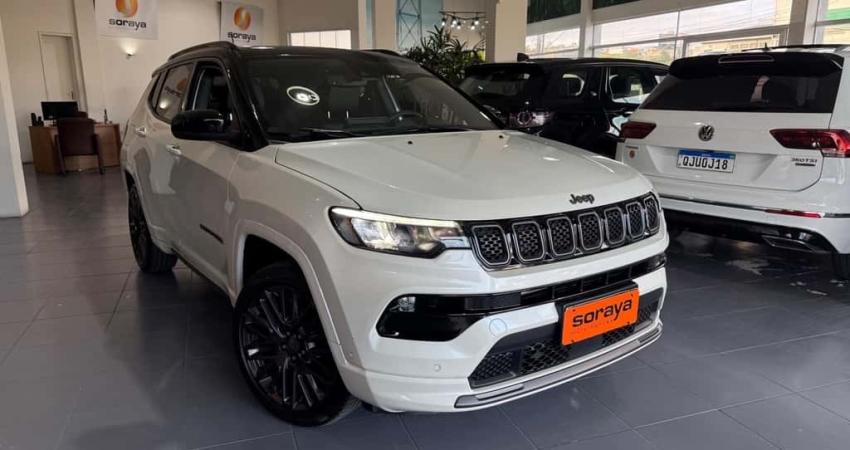 Jeep Compass S T270 1.3 TB 4x2 Flex Aut.  - Branca - 2023/2023