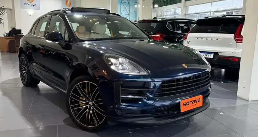 Porsche Macan 2.0 Turbo  - Azul - 2019/2019