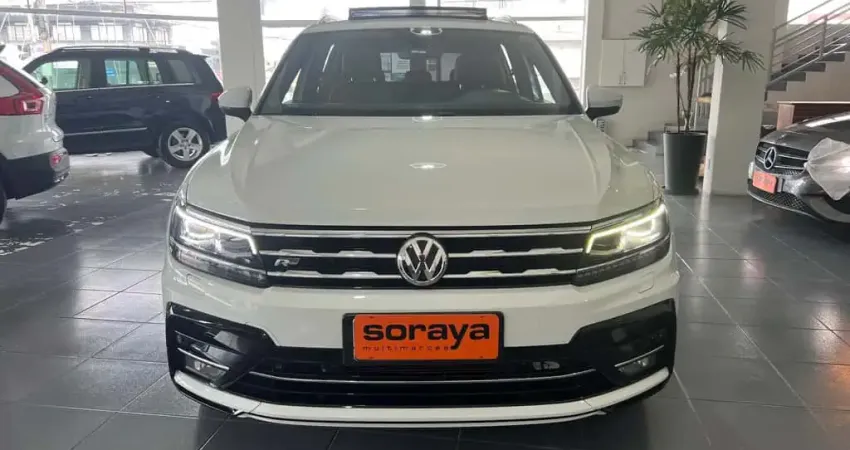 Volkswagen Tiguan Allspac R-Line 350 TSI 2.0 4x4  - Branca - 2018/2018