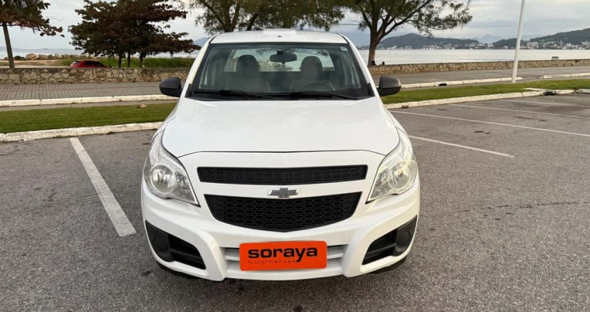 Chevrolet Montana LS 1.4 ECONOFLEX 8V 2p  - Branca - 2018/2019