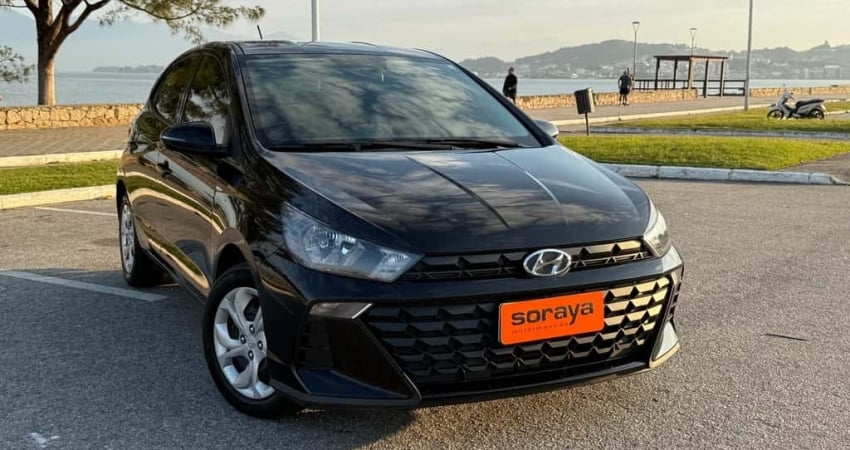 Hyundai HB20 Comfort 1.0 Flex 12V Mec.  - Preta - 2023/2024