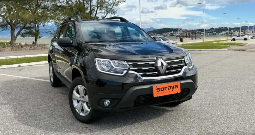 Renault Duster Intense 1.6 16V Flex Mec. - Preta - 2022/2023