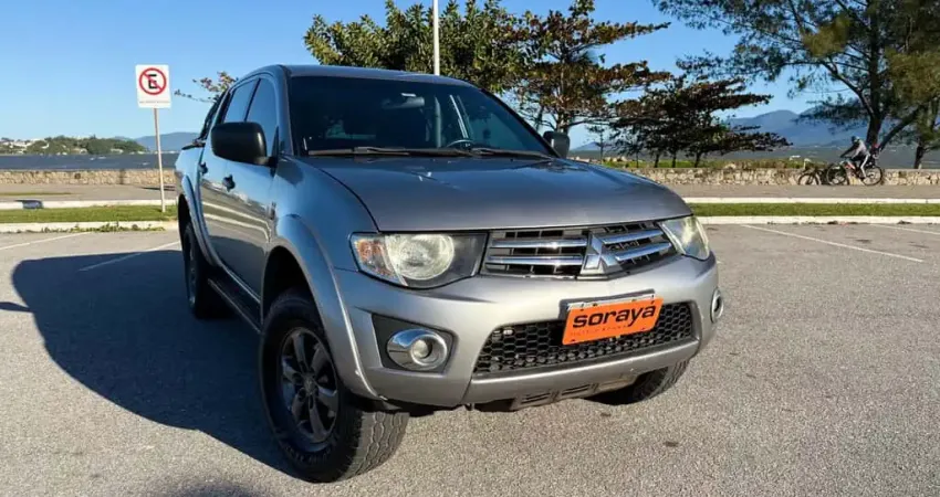 Mitsubishi L200 Triton L200 Tri.HLS Chrome Ed. 2.4 CD Flex Mec.  - Prata - 2015/2016