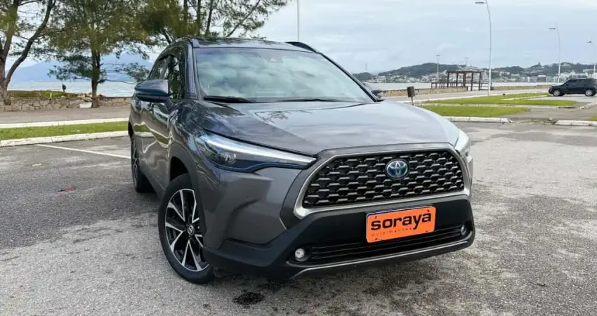 Toyota Corolla Cross XRX 1.8 16V Aut. (Híbrido)  - Cinza - 2021/2022