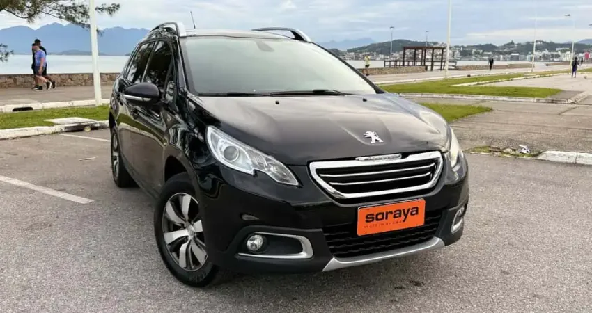 Peugeot 2008 Griffe 1.6 Flex 16V 5p Aut.  - Preta - 2016/2017