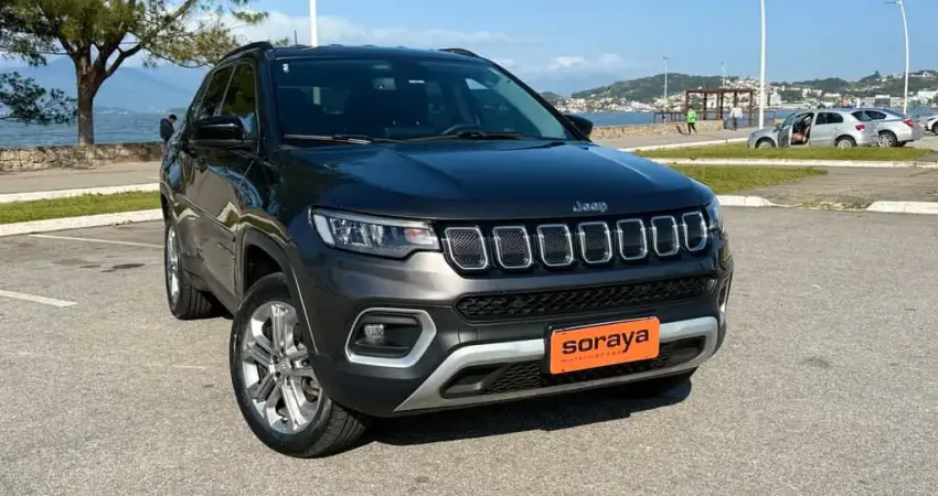 Jeep Compass LONG. TD 350 2.0 4x4 Diesel Aut.  - Cinza - 2021/2022