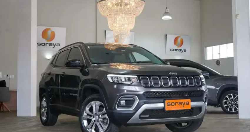 Jeep Compass LONG. TD 350 2.0 4x4 Diesel Aut.  - Cinza - 2021/2022