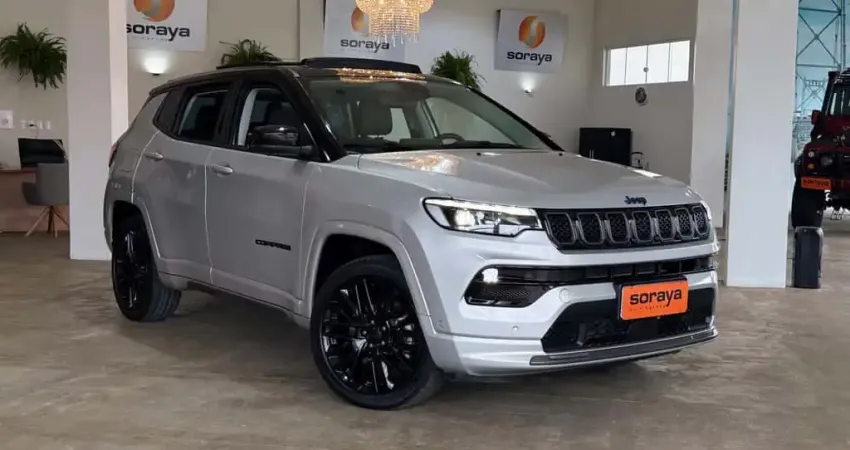 Jeep Compass S 1.3 TB 4XE Aut. (Híbrido)  - Prata - 2022/2022