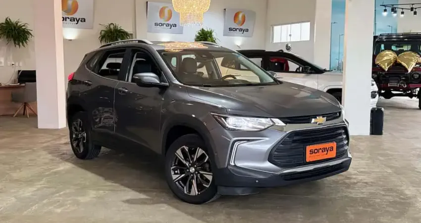 Chevrolet Tracker Premier 1.0 Turbo 12V Flex Aut.  - Cinza - 2021/2021