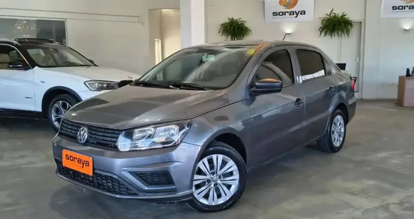 Volkswagen Voyage 1.0 Flex 12V 4p  - Cinza - 2022/2023