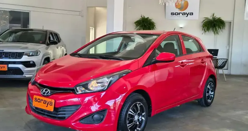 Hyundai HB20 Comf./C.Plus/C.Style 1.0 Flex 12V  - Vermelha - 2013/2014