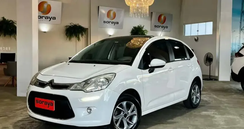 Citroën C3 Tendance 1.6 VTi Flex Start 16V Aut. - Branca - 2014/2015